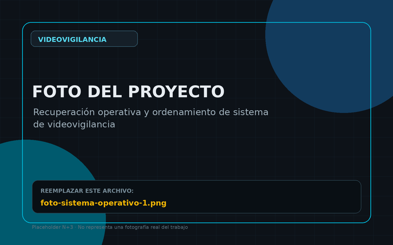 Sistema de videovigilancia operativo y preparado para migración